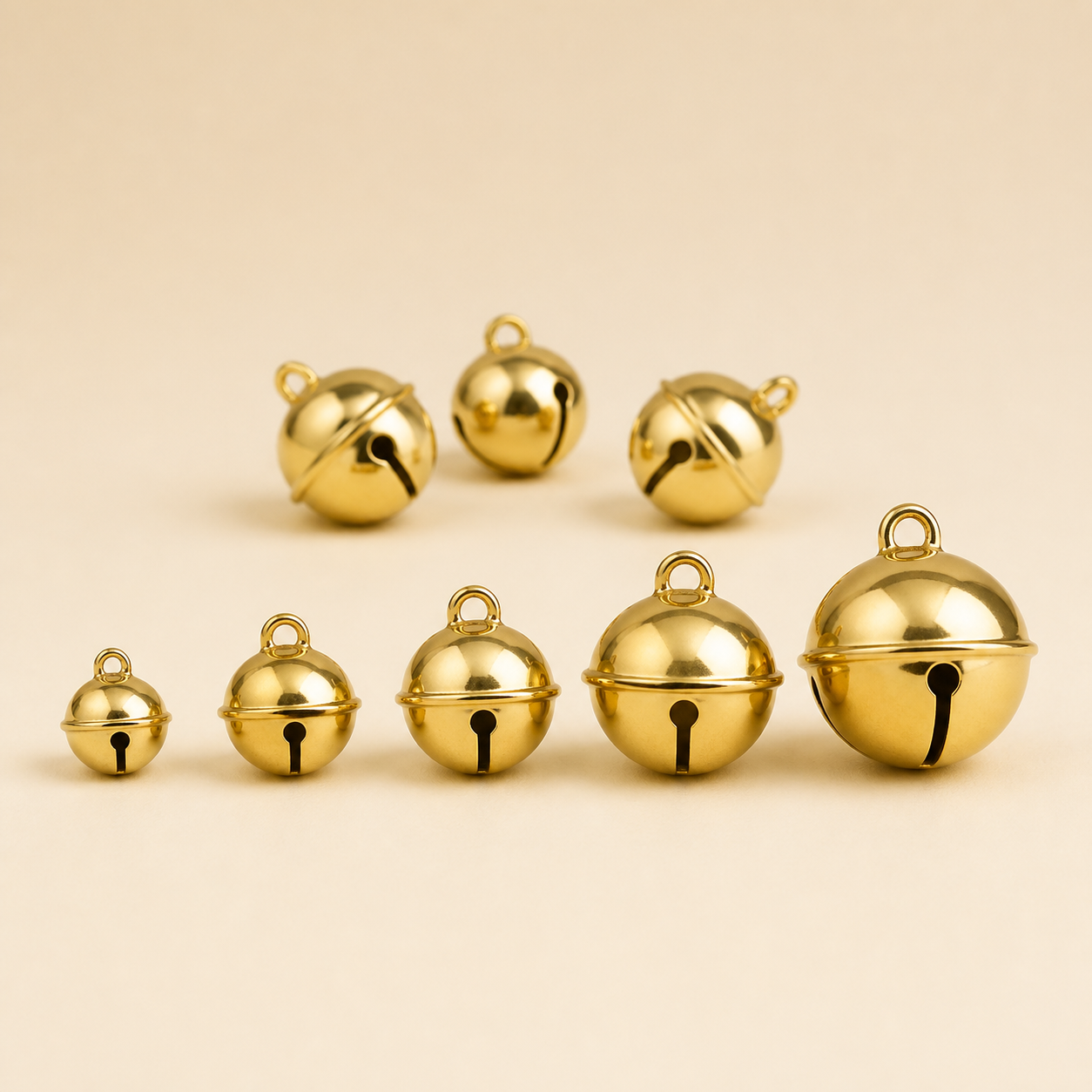 Colección de Cascabeles metálicos